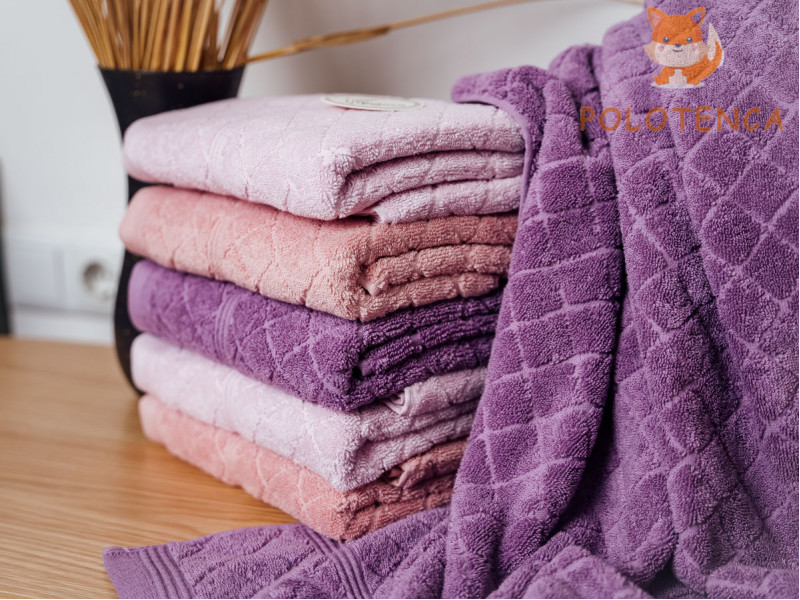 Рушники однотонні Мякий ромб Рушники однотонні Мякий ромб