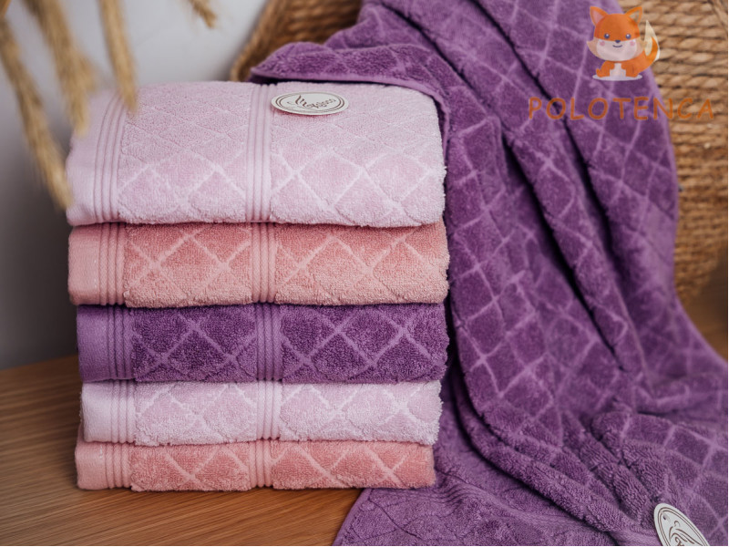 Рушники однотонні Мякий ромб Рушники однотонні Мякий ромб