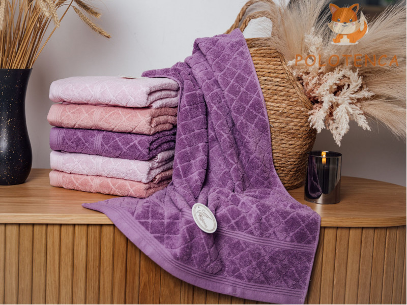 Рушники однотонні Мякий ромб Рушники однотонні Мякий ромб