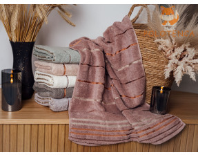 Рушники Однотонні Золота смужка