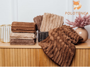 Рушники лицеві Шарпей коричневий