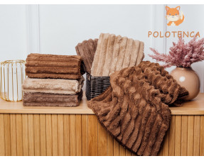  Рушники лицеві Шарпей коричневий