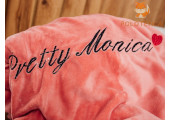 Постель Monica велюр Коралловый 1.5