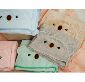 Дитячий рушник з капюшоном Коала