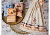 Полотенца кухонные Кофе/полоска