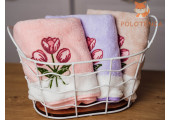Полотенца кухонные Тюльпаны