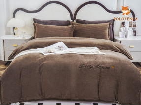 Постель Monica шоколад евро
