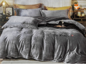 Постель Monica серый евро