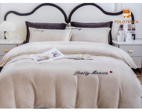 Постіль Monica молочна євро