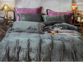 Постель Monica бирюза евро