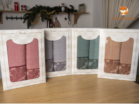 Набор полотенец баня/лица Листочек