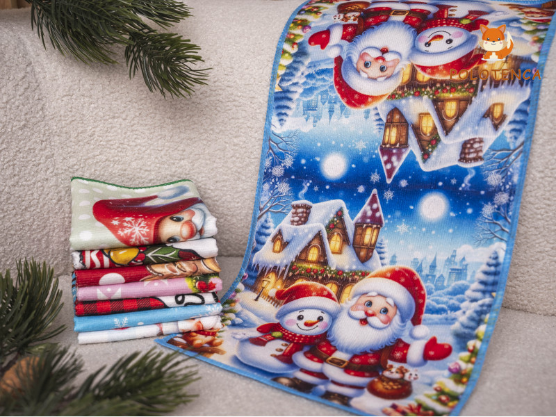 Полотенца для рук новогодние Полотенца для рук новогодние