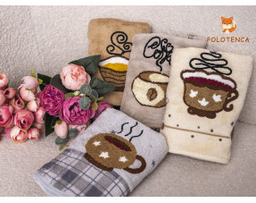 Полотенца кухонные с кофе