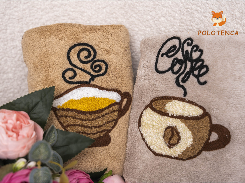 Полотенца кухонные с кофе Полотенца кухонные с кофе