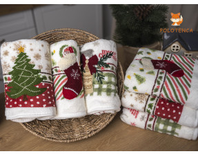 Новогодние кухонные полотенца
