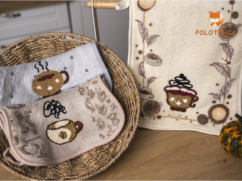 Полотенца для рук Зерна кофе Полотенца для рук Зерна кофе