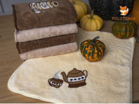 Кухонні рушники з кавою