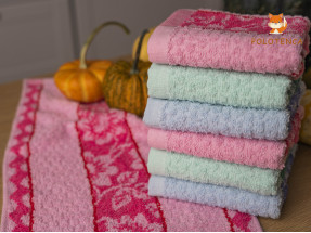 Полотенца для рук пышная роза