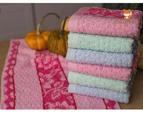 Полотенца для рук пышная роза