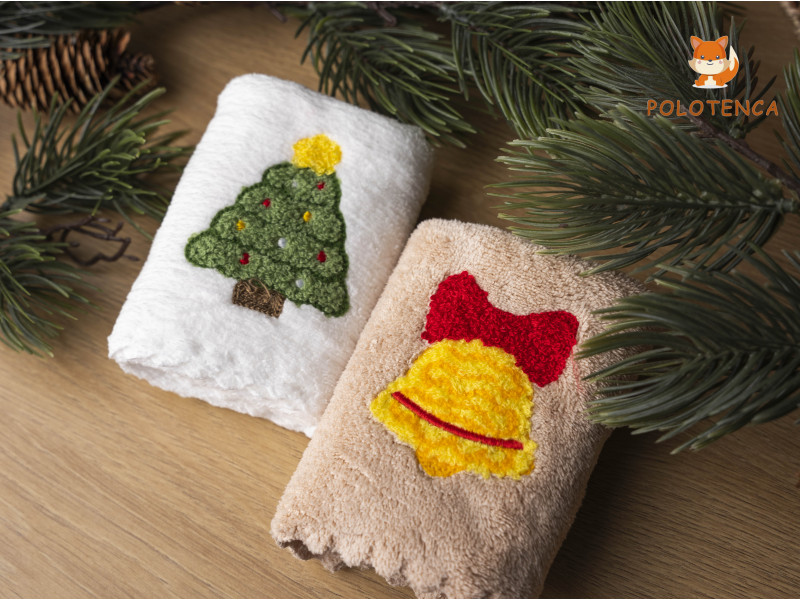 Новогодние полотенца для рук Новогодние полотенца для рук