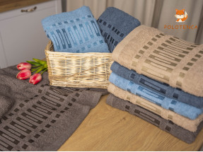 Рушники для обличчя з прямокутниками