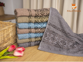 Рушники для обличчя з ромбами