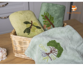 Кухонні рушники оливка