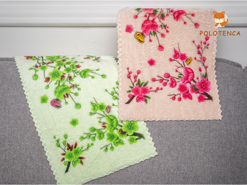 Рушники для рук мікрофібра Сакура/метелик Рушники для рук мікрофібра Сакура/метелик