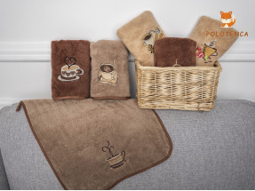  Кухонні рушники з кавою