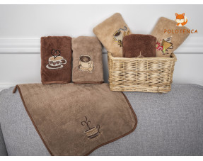  Кухонні рушники з кавою