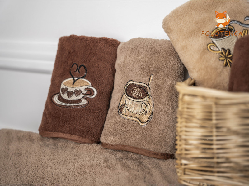 Кухонні рушники з кавою Кухонні рушники з кавою
