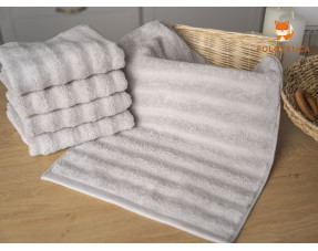 Кухонные полотенца Шарпей серые