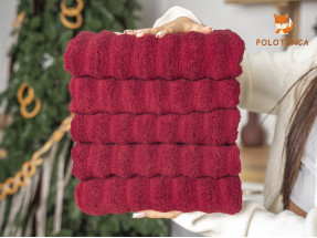 Кухонні рушники Шарпей бордо