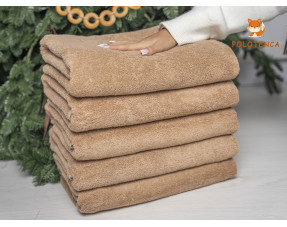 Рушники банні бежеві