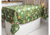 Скатерть водоотталкивающая Новогодняя 120*180