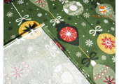 Скатерть водоотталкивающая Новогодняя 120*180
