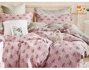 Комплект постільної білизни Koloco сатин №6  2ка  