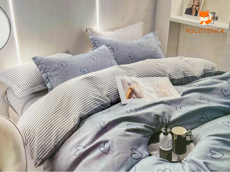 Комплект постільної білизни Koloco сатин №12  2ка   Комплект постільної білизни Koloco сатин №12  2ка