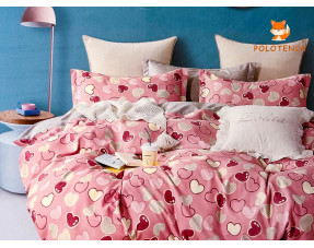 Комплект постільної білизни Koloco сатин №10  2ка  