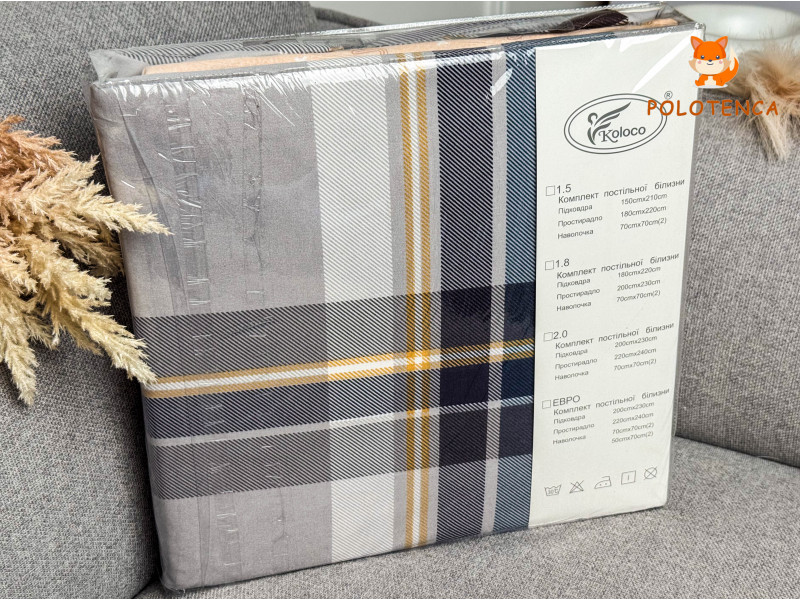Комплект постільної білизни Koloco сатин №20 2ка Комплект постільної білизни Koloco сатин №20 2ка