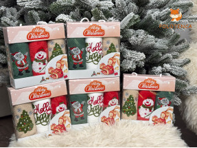 Набір рушників трійка новий рік