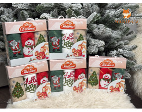 Набір рушників трійка новий рік