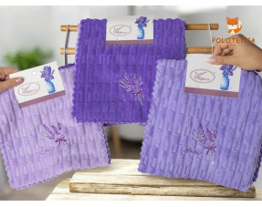  Кухонні серветки для рук лаванда