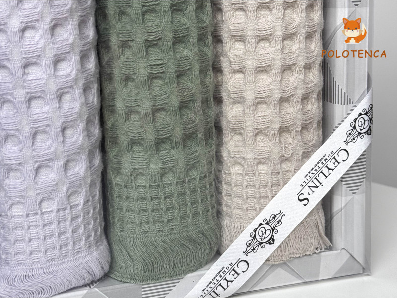 Набір рушників вафелька Набір рушників вафелька