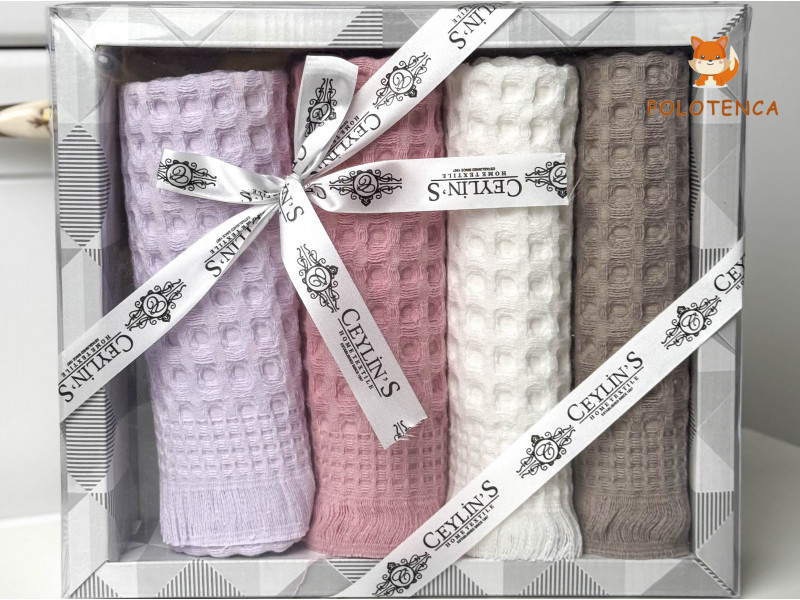 Набір рушників вафелька Набір рушників вафелька