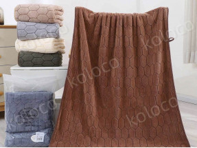 Полотенца для сауны с кружочками