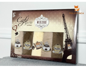 Набір кухонних рушників з кавою