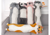 Детский плед/подушка Животные-батоны