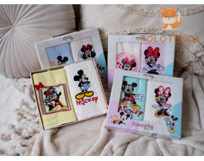 Набор полотенец для кухни Микки 2шт