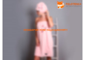 Комплект полотенце для сауны + повязка